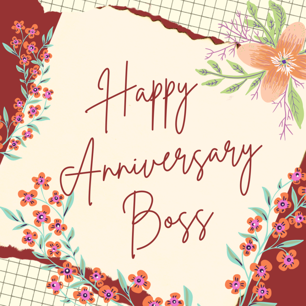 Work Anniversary Wishes For Boss Messages Quotes Status And