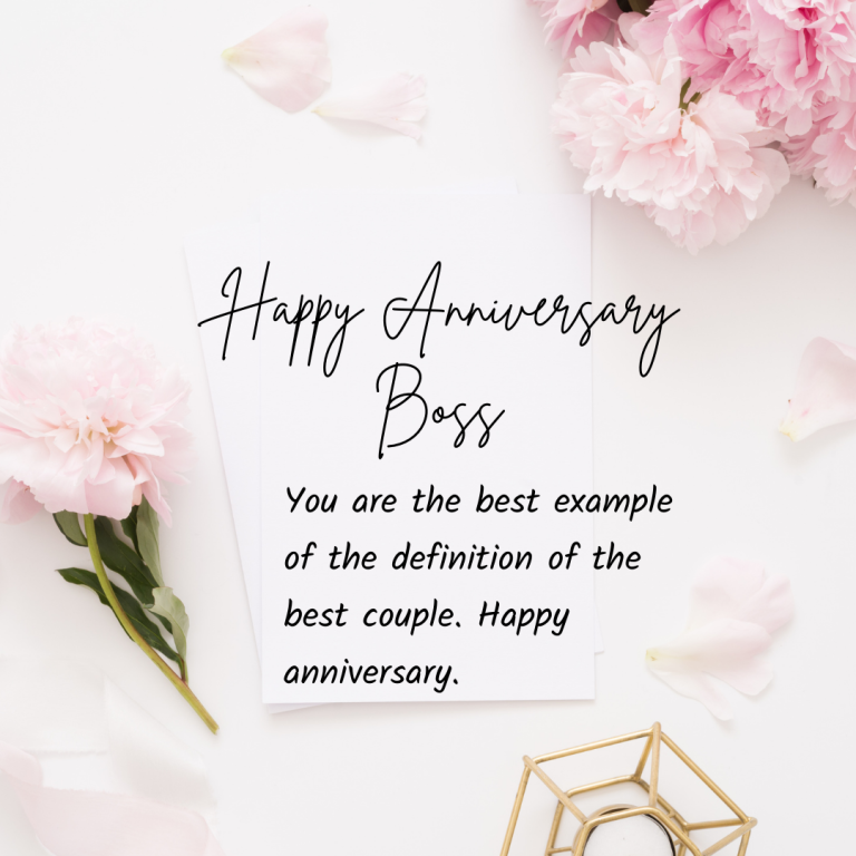 Work Anniversary Wishes For Boss Messages Quotes Status And