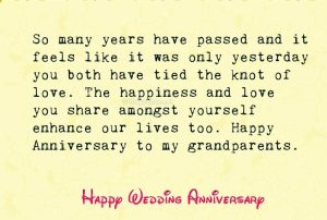 87 Anniversary Card For Grandparents Messages Quotes Cards Status