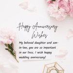 70+ Anniversary Wishes For Daughter : Messages, Quotes, Status And
