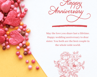 Funny marriage anniversary wishes for sis and jiju