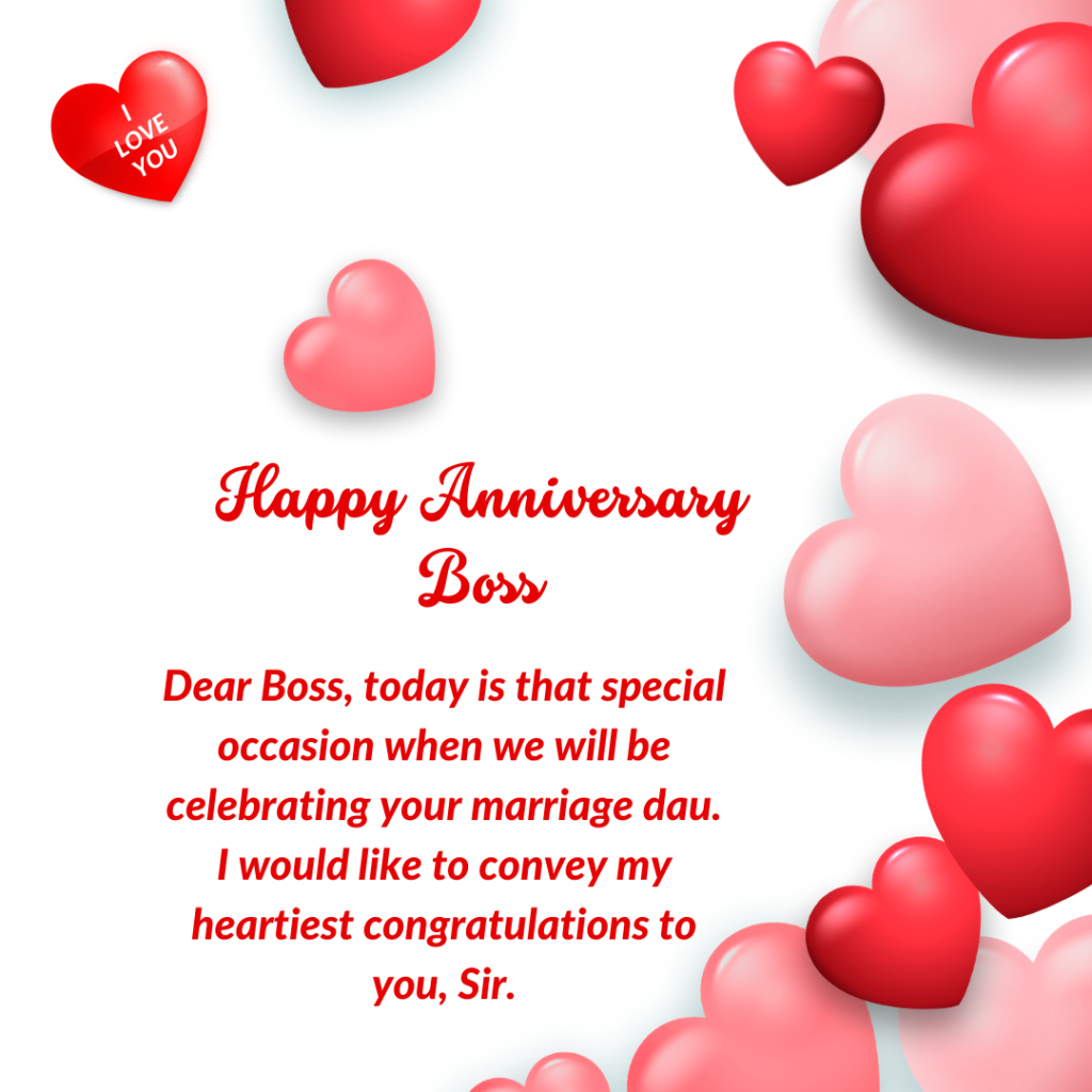 67+ Work Anniversary Wishes For Boss Messages, Quotes, Status And Images The Anniversary Wishes
