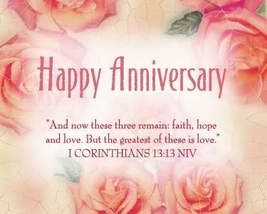 Anniversary Bible Verses wishes 