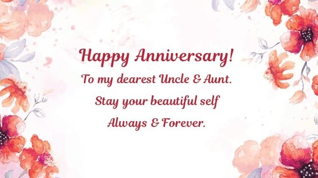Floral Wedding Anniversary Quotes For Khala 