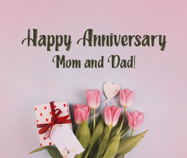 Flower Anniversary Quotes for mom and dad 