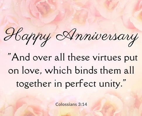 Happy Anniversary Wishes Verses 