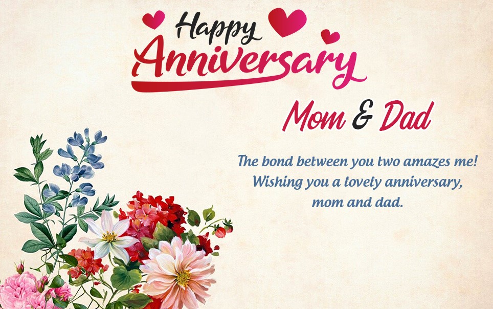 Romantic anniversary wishes for mom dad 