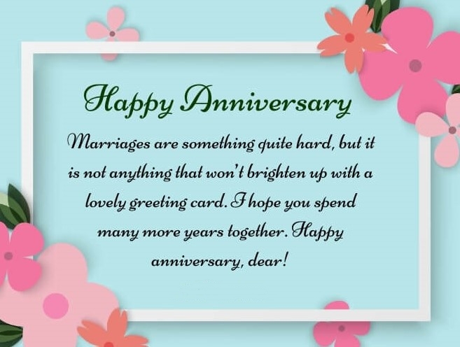 Sweet Anniversary Messages For Elders 