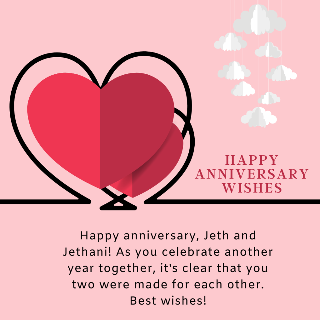 Sweet Wedding Anniversary Wishes For Jeth And Jethani 