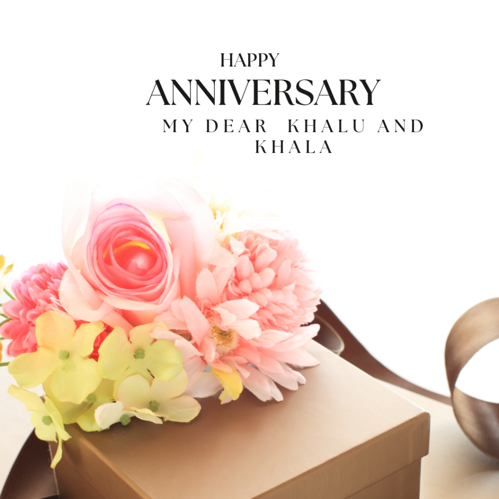 Wedding Anniversary Messages For Khalu And Khalu 