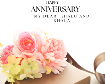 Wedding Anniversary Messages For Khalu And Khalu