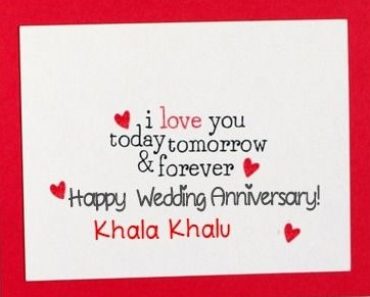 Wedding Anniversary Quotes For Uncle And Aunt
