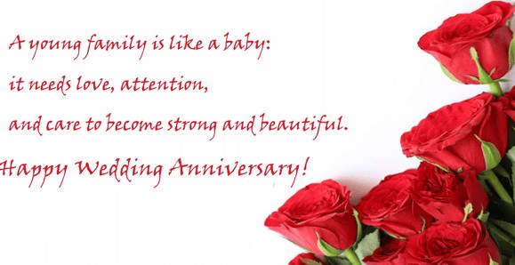 Flower Marriage Anniversary Quotes And Card For Niece 