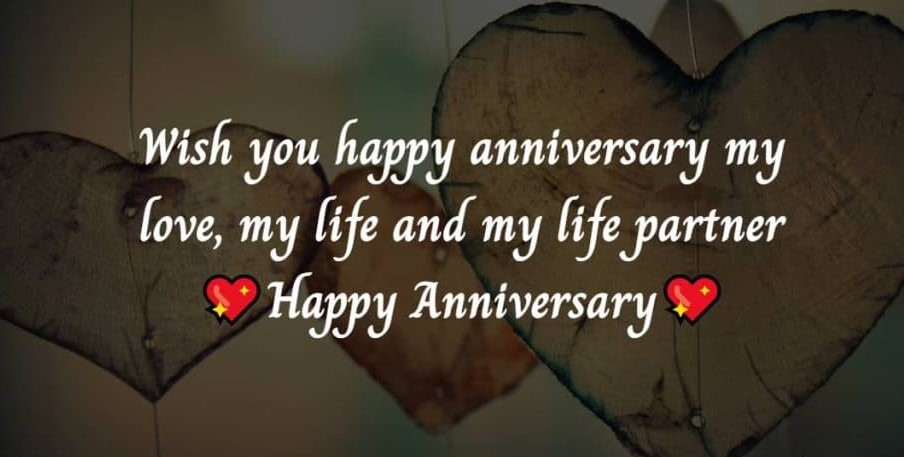 Marriage Anniversary Status And Quotes For Life Partner 