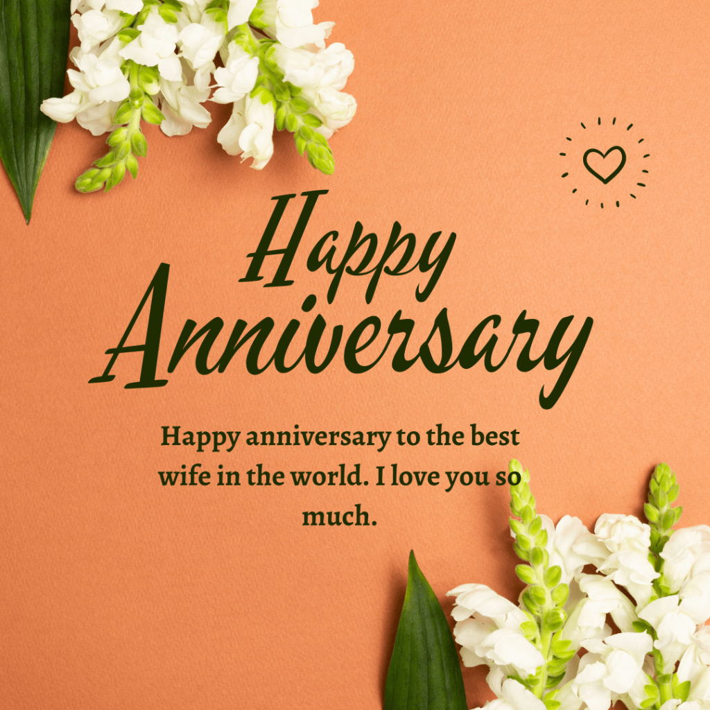 1st Anniversary Wishes For Wife Quotes Messages Card And Status The Anniversary Wishes 5519