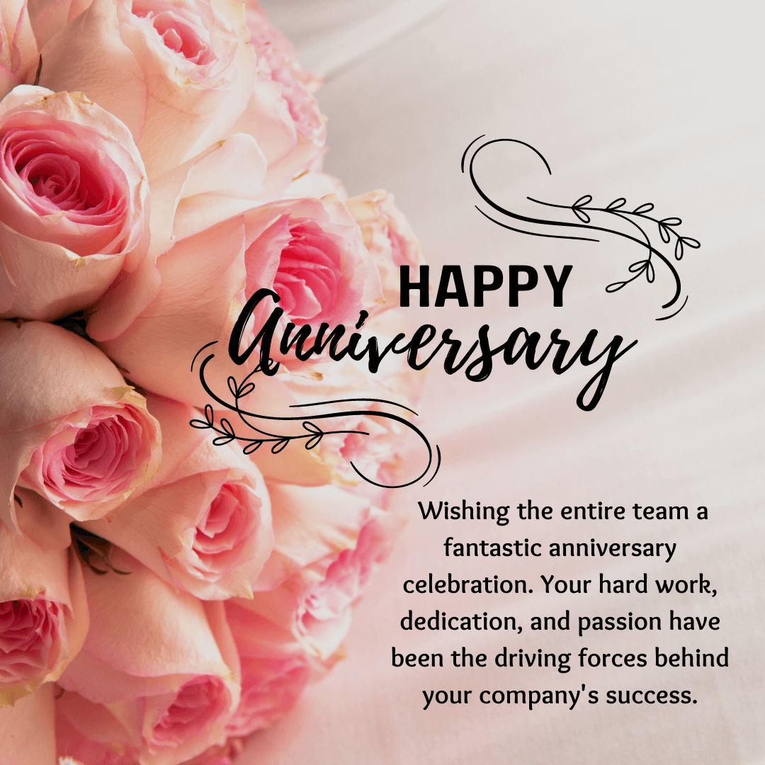 Happy Anniversary For Company Wishes