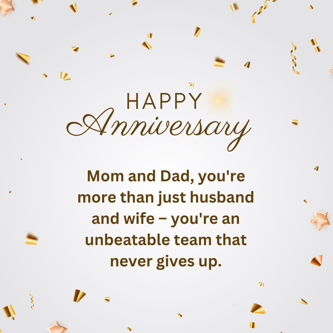 Happy Anniversary Wishes Mom Dad