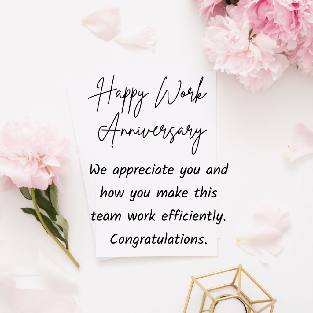 88+ Work Anniversary Quotes : Messages, Quotes, Card And Status – The ...