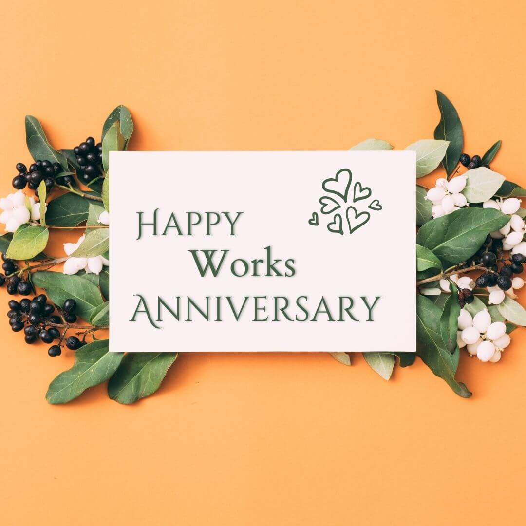 Happy Work Anniversary Card