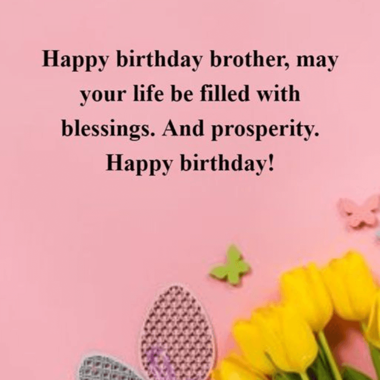 Birthday Quotes for Brother