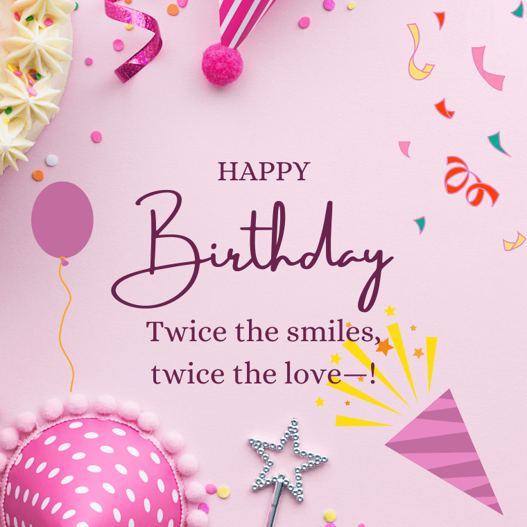 Birthday Quotes for Twins