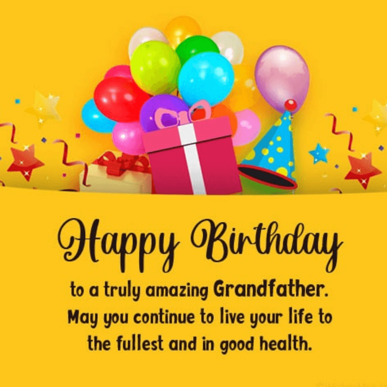 Birthday Messages for Grandfather