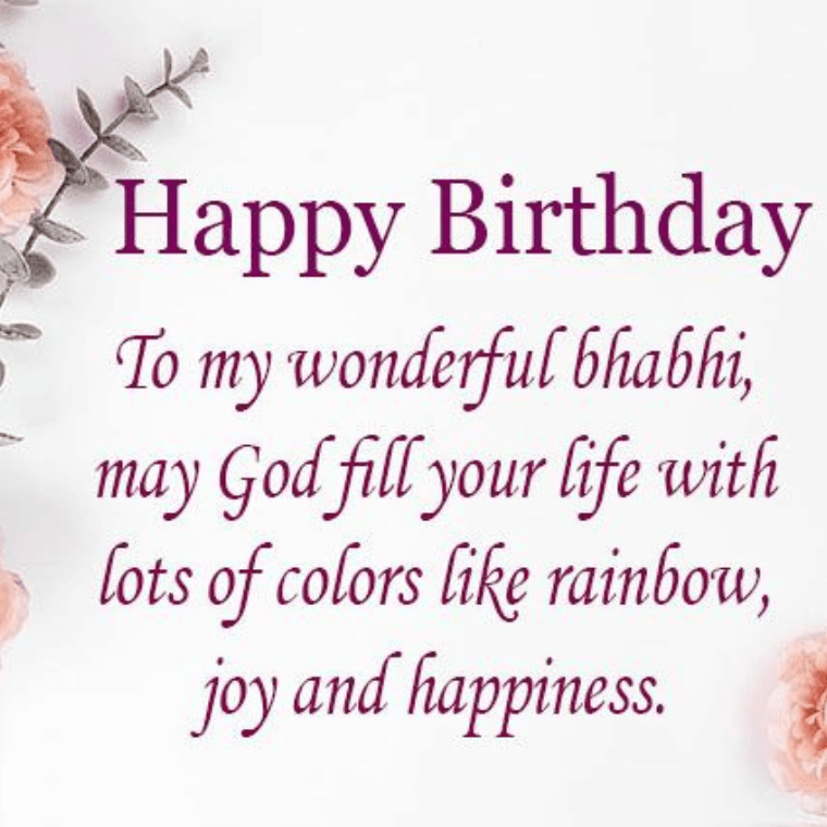 Happy Birthday Bhabhi