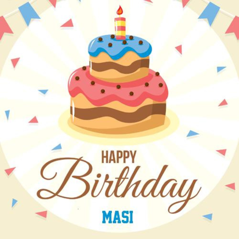 Happy Birthday Messages for Masi