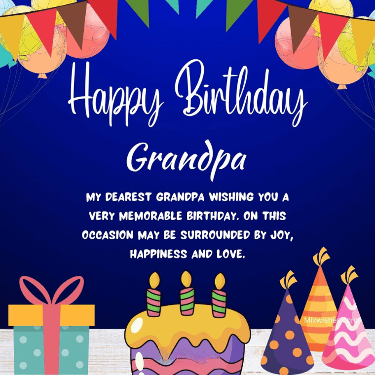 Happy Birthday Wishes for Grandfather