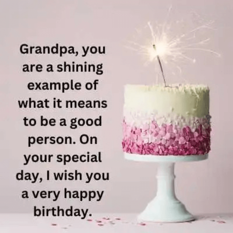 Heartfelt Birthday Messages for Grandfather