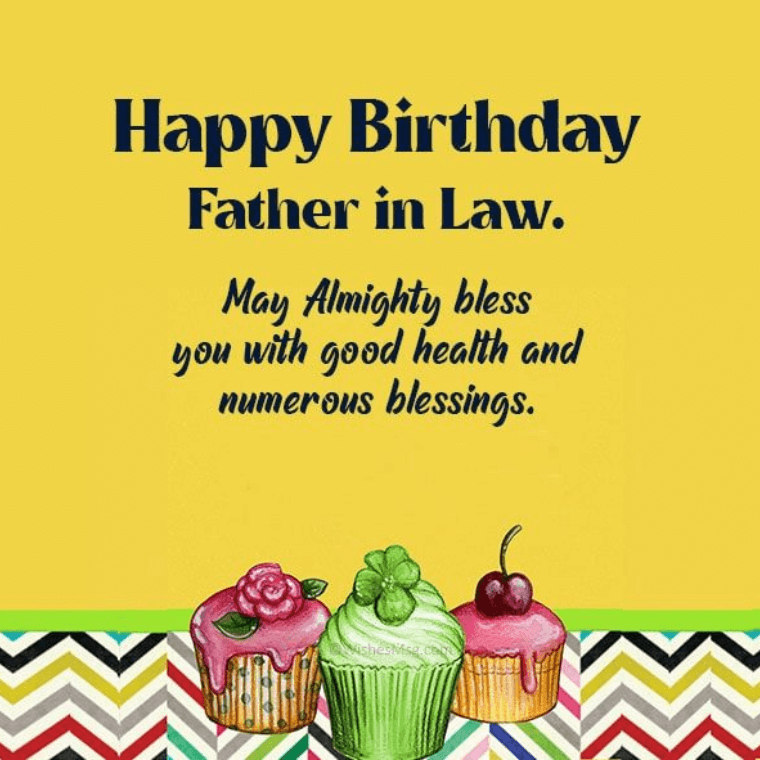 Short and Simple Birthday Wishes for Father-In-Law