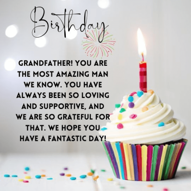 Short and Sweet Birthday Wishes for Grandfather