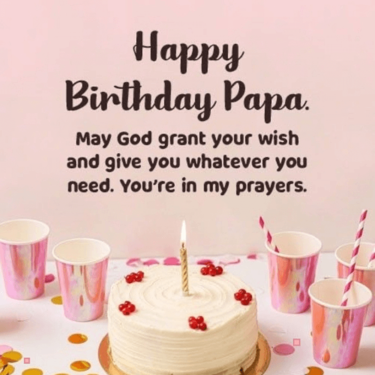 Short and Sweet Birthday Wishes for Papa