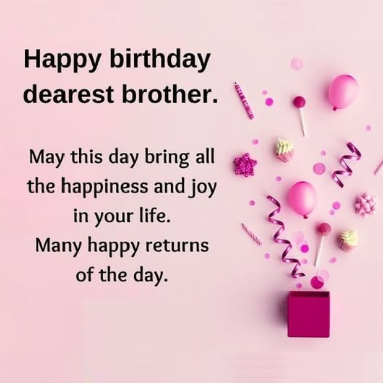 Sweet Birthday Wishes for Bhaiya